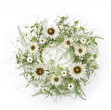 24" Mixed Sunflower Wreath