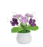 Assorted Wool Floral Pot