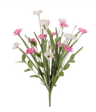 20" Mini Floral Bush - Pink