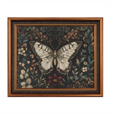 24" Assorted Framed Butterfly Print