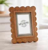 4x6 Scallop Wood Photo Frame