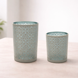 Seaside Glass Candle Holder