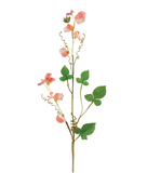 34.5" Sweet Pea Spray - Peach