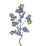 37" Floral Branch - Summer Blue