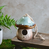Forest Friends Mushroom Birdhouse