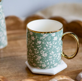 Gold + Summer Green Mug