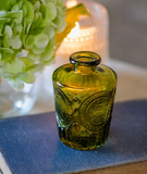 4" Vintage Olive Bud Vase