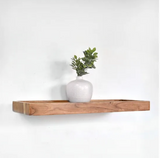 32" Floating Wood Shelf