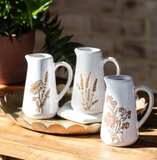 Floral Mini Pitchers