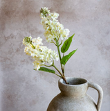 26" Cone Hydrangea Stem - White