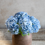10" Mini Hydrangea Bunch - Blue