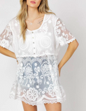 Curvy Boho Tunic Tee