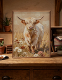 8" X 10" Blush Meadow Highland