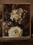 16" X 20" Brown Fall Flower Bouquet