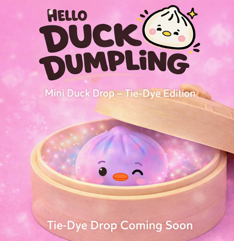 Mini Hello Duck Dumpling *Tie-Dye Edition*