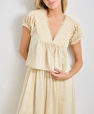 Dreamer Lace Satin Top