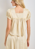 Dreamer Lace Satin Top