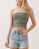 Greenhouse Smocked Tube Top