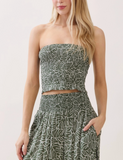 Greenhouse Smocked Tube Top