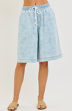 Risen Slouchy Floral Culotte Short