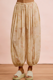Chiffon Floral Balloon Pant