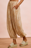 Chiffon Floral Balloon Pant