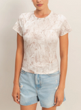 Abstract Camo Tee