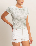 Abstract Camo Tee