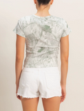 Abstract Camo Tee