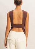 City Chic Open Back Tank
