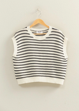 Striped Crew Neck