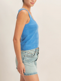 Sleeveless Scoop Neck Knit