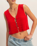 Popsicle Knit Vest