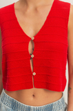 Popsicle Knit Vest