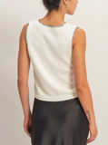 Blanket Stitch Summer Vest