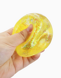 Iridescent Glitter Cube Squishy - Assorted Colors