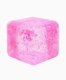 Iridescent Glitter Cube Squishy - Assorted Colors