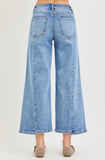 Risen Mid Rise Crop Wide Leg