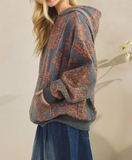 Campfire Printed Fleece Hoodie