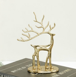 10" Gold Reindeer