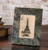4x6 Green Marble Photo Frame
