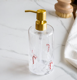 8" Candy Glass Soap Pump