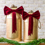 Red Velvet Antique Bells