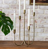 Antique Brass Candelabra