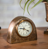 Antique Brass Table Clock