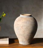 11" Terracotta Plume Vase