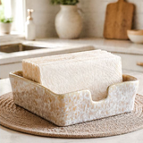 7" Ceramic Napkin Holder