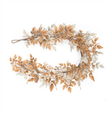 60" Cottage Fall Leaf Garland