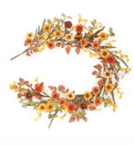 60" Mixed Gerbera Daisy Garland