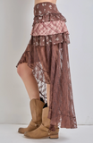 Fields Of Mauve Lace Maxi